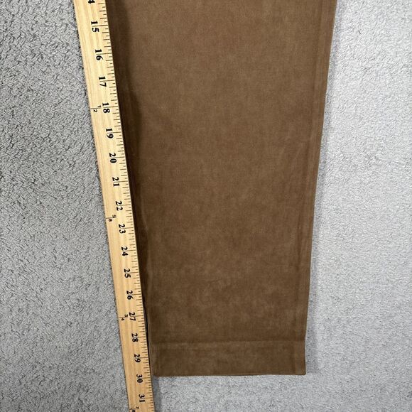 Vintage Courtenay Pants‎ Women’s Size 10 Slacks Suede Brown Mid Rise Trousers - Picture 6 of 10